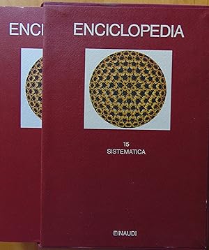 Enciclopedia Einaudi n° 15. Sistematica.