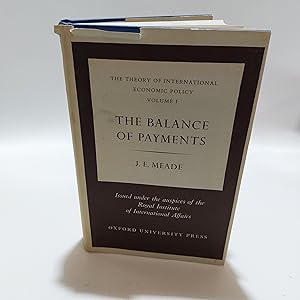 Bild des Verkufers fr Balance of Payments (v. 1) (The Theory of International Economic Policy) zum Verkauf von Cambridge Rare Books