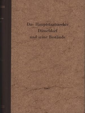 Archive des nichtstaatlichen Bereichs, Handschriften. Das Hauptstaatsarchiv Düsseldorf und seine ...