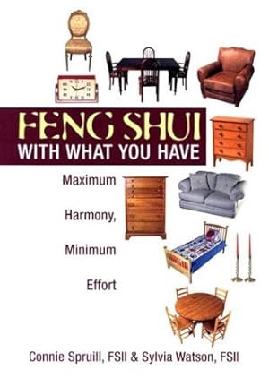 Immagine del venditore per Feng Shui with What You Have: Maximum Harmony, Minimum Effort venduto da WeBuyBooks