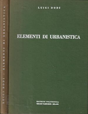 Immagine del venditore per Elementi di urbanistica venduto da Biblioteca di Babele