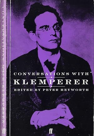 Imagen del vendedor de Conversations with Klemperer a la venta por Biblioteca di Babele