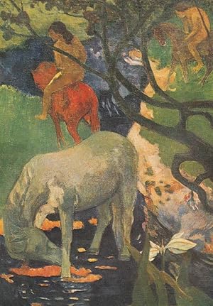 Seller image for POSTAL B12278: GAUGUIN: EL CABALLO BLANCO. OLEO for sale by EL BOLETIN