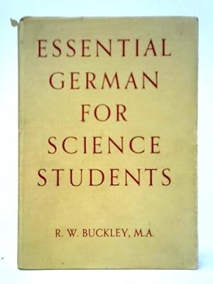 Bild des Verkufers fr Essential German for Science Students zum Verkauf von World of Rare Books