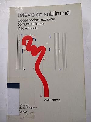 Seller image for Television subliminal for sale by Libros nicos