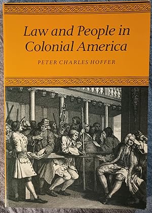 Immagine del venditore per Law and People in Colonial America venduto da Trouve Books