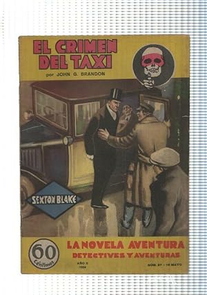 Image du vendeur pour La novela de aventura: Sexton Blake numero 027: El crimen del taxi mis en vente par El Boletin