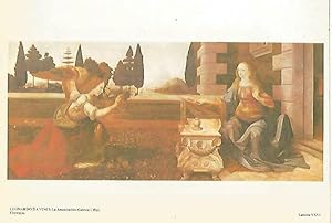 Image du vendeur pour LAMINA 14569: La Anunciacion, por Leonardo da Vinci mis en vente par EL BOLETIN