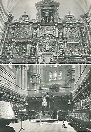 Bild des Verkufers fr LAMINA 14357: Retablo y coro de la catedral de Malaga zum Verkauf von EL BOLETIN