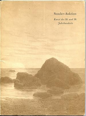 Imagen del vendedor de Kunst des 18. und 19. Jahrhunderts. Gemlde, Aquarelle, Zeichnungen, Graphik [Stuttgarter Kunstkabinett. Sonder-Auktion, 30. Oktober 1956] a la venta por Antikvariat Valentinska