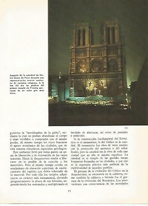 Imagen del vendedor de LAMINA 14750: Interior de Notre Dame de Paris a la venta por EL BOLETIN