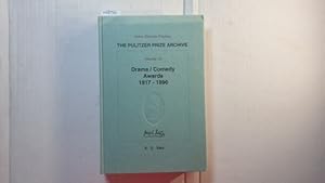 Bild des Verkufers fr The Pulitzer prize archive, Vol. 12 : Pt. D, Belles lettres., Drama, comedy awards 1917 - 1996 : from Eugene O'Neill and Tennessee Williams to Richard Rodgers and Edward Albee zum Verkauf von Gebrauchtbcherlogistik  H.J. Lauterbach