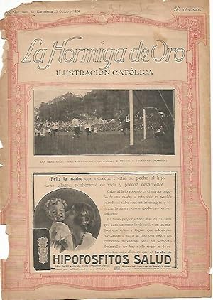 Seller image for LAMINA 15195: Portada de La Hormiga de Oro, numero 43 del 23 octubre 1924 for sale by EL BOLETIN