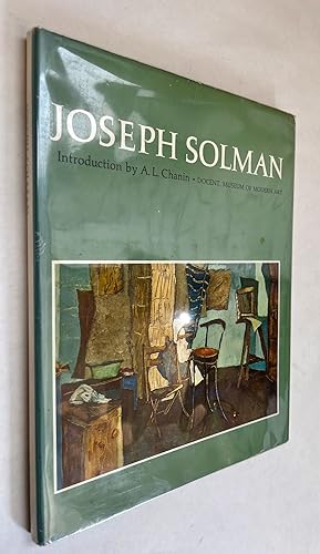 Seller image for Joseph Solman; wih an introduction by A.L. Chanin for sale by BIBLIOPE by Calvello Books