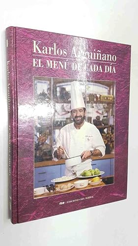 Imagen del vendedor de Libro de cocina: Karlos Arguiñano - El menu de cada dia 1. Rtve / Ediciones del Serbal a la venta por El Boletin