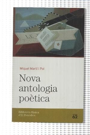 Imagen del vendedor de Biblioteca basica del Periodico volumen 38: Nova antologia poetica de Miquel Marti i Pol a la venta por El Boletin