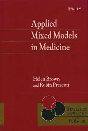 Immagine del venditore per Applied mixed models in medicine - Helen Brown venduto da Book Hmisphres