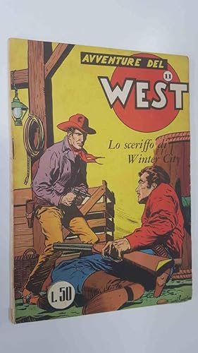 Seller image for Avventure del West num 11 - Lo sceriffo di Winter City. Serie Apache 1 Gennaio 1958 for sale by El Boletin