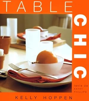 Seller image for Table chic - Kelly Hoppen for sale by Book Hmisphres