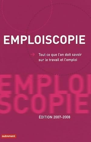 Emploiscopie 2007-2008 - Aurore Gorius