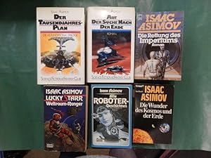 Sammlung von 6 Büchern des Autors Isaac Asimov