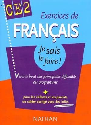 Exercices de fran ais CE2 : Venir   bout des principales difficult s du programme - Isabelle Peti...