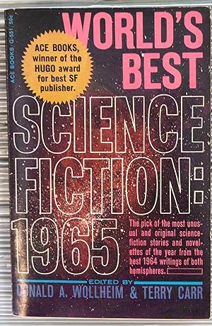 Immagine del venditore per World's Best Science Fiction: 1965 venduto da DreamHaven Books