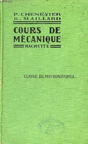 Seller image for Mcanique - Classe de mathmatiques lmentaires - Programmes de 1941. for sale by Le-Livre