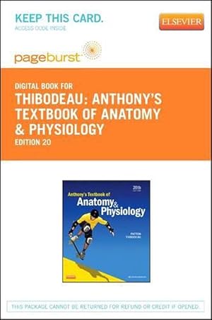 Seller image for Anthony's Textbook of Anatomy & Physiology - Elsevier eBook on Vitalsource (Retail Access Card) (Hardcover) for sale by CitiRetail