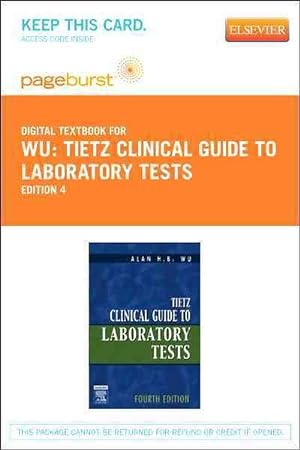 Image du vendeur pour Tietz Clinical Guide to Laboratory Tests - Elsevier eBook on Vitalsource (Retail Access Card) (Hardcover) mis en vente par CitiRetail