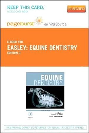 Seller image for Equine Dentistry - Elsevier eBook on Vitalsource (Retail Access Card) (Hardcover) for sale by CitiRetail
