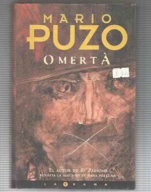 Imagen del vendedor de La Trama: Omerta de Mario Puzo, el autor de El Padrino a la venta por El Boletin