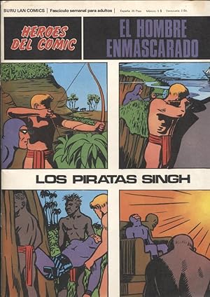 Hombre Enmascarado/Phantom de Burulan SOLO CUBIERTA nº 02: Los piratas singh