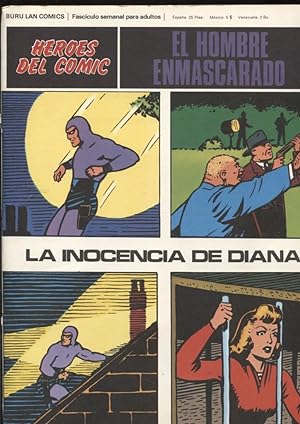 Hombre Enmascarado/Phantom de Burulan SOLO CUBIERTA nº 50: La inocencia de Diana