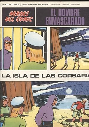 Hombre Enmascarado/Phantom de Burulan SOLO CUBIERTA nº 58: La isla de las corsarias