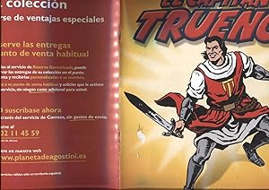Seller image for Folleto propaganda editorial de Las Aventuras de El Capitan Trueno de Planeta for sale by El Boletin