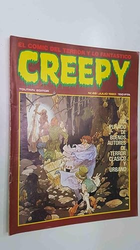 Imagen del vendedor de Revista: Creepy num 49 - Trilogia de Neal Adams/dracula, Torpedo 1936 (Sanchez Abuli - Jordi Bernet) a la venta por El Boletin