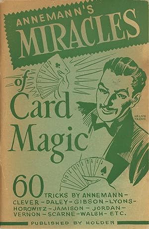 Bild des Verkufers fr Annemann's Miracles of Card Magic zum Verkauf von Quicker than the Eye