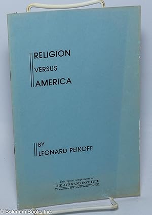 Seller image for Religion versus America for sale by Bolerium Books Inc.