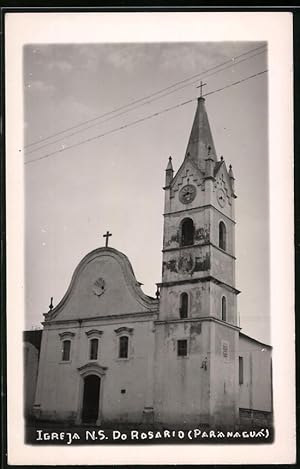 Photo unbekannter Fotograf, Ansicht Paranagua, Igreja N.S. Do Rosario