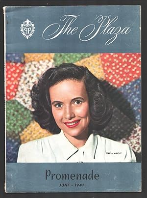 Seller image for The Plaza 6/1947-Teresa Wright photo cover-Rita Hayworth photo-Tallulah Bankhead-Alice in Wonderland-FN for sale by DTA Collectibles