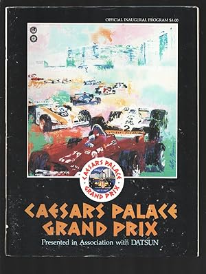 Caesars Palace Grand Prix Formula 1 Race Program 10/1981-Las Vegas NV-Inaugural event-Mario Andre...