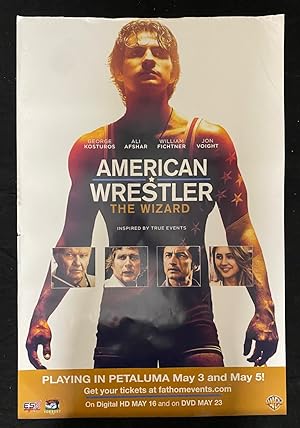 American Wrestler: The Wizard 24x36 Poster 2016