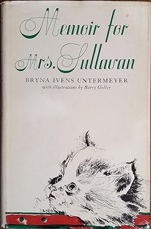 Seller image for Memoir for Mrs. Sullavan for sale by The Book House, Inc.  - St. Louis