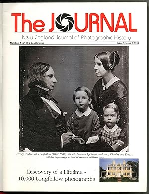 Bild des Verkufers fr The Journal: New England Journal of Photographic History - Numbers 148/149, a double issue, Issue 1, Issue 2, 1996 zum Verkauf von Between the Covers-Rare Books, Inc. ABAA