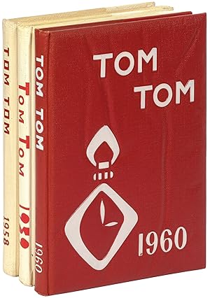 Bild des Verkufers fr [High School Yearbooks]: Tom Tom 1958, 1959 and 1960 (Three volumes) zum Verkauf von Between the Covers-Rare Books, Inc. ABAA
