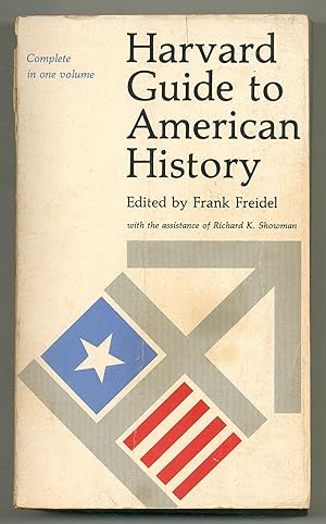 Bild des Verkufers fr Harvard Guide to American History: Revised Edition, Complete in One Volume zum Verkauf von Between the Covers-Rare Books, Inc. ABAA