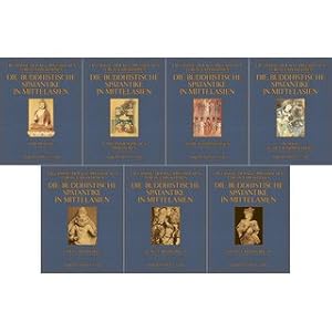Die buddhistische Spätantike in Mittelasien (7 Bände) Ergebnisse der königlich Preussischen Turfa...