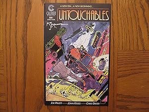 Seller image for Caliber Untouchables Comic Set #1, 2, 3, 4 (Full Run - Lot of 4) 1997 8.0 1997 with #1 Signed by Kaluta on Front Cover! for sale by Clarkean Books