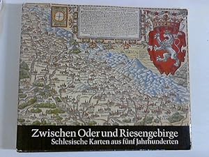 Bild des Verkufers fr Zwischen Oder und Riesengebirge: Schlesische Karten aus fnf Jahrhunderten zum Verkauf von ANTIQUARIAT FRDEBUCH Inh.Michael Simon